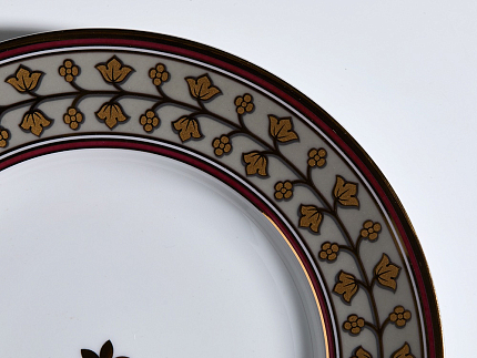 Тарелка 180 мм форма Гладкая рисунок Бельведер арт. 80.96723.00.1