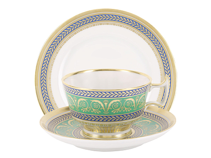Сервиз чайный форма Александрия Золотой - 2 52%, 6 персон 20 предметов арт. 81.25211.00.1