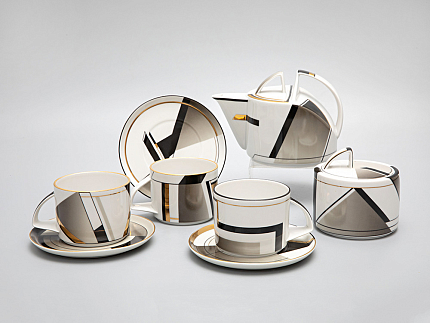 Сервиз чайный форма Баланс рисунок Проект, 6 персон 14 предметов арт. 81.28760.00.1