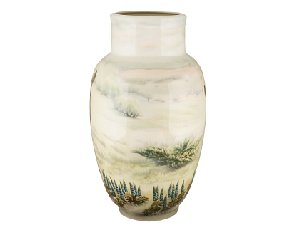 Ваза форма Китайская большой размер рисунок Утро. В ожидании солнца арт. 80.88967.00.1