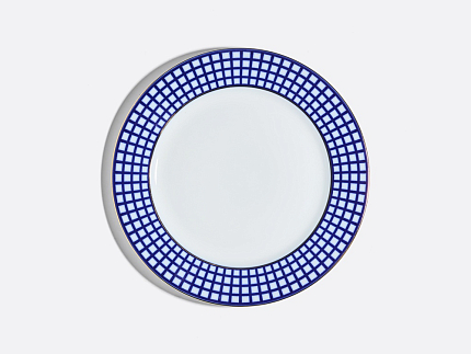 Сервиз столовый на 6 персон 21 предмет, форма Европейская, рисунок Кобальтовая клетка, арт. 81.11329.00.1