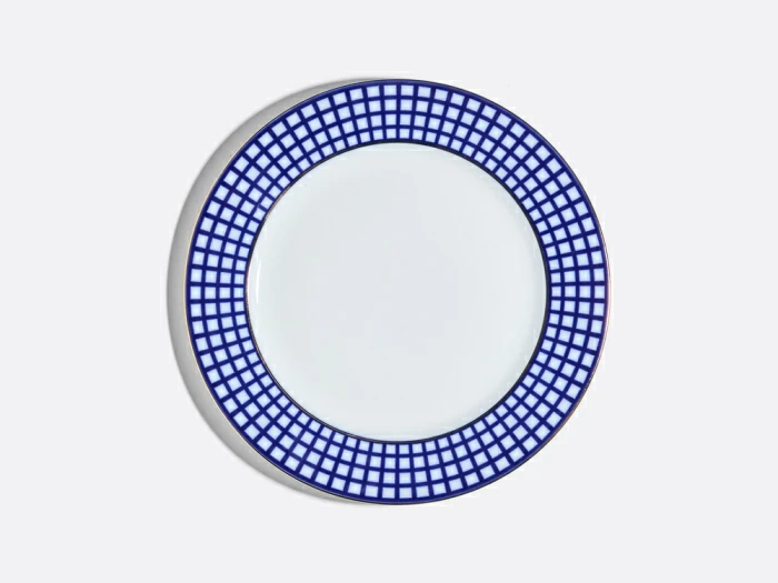 Сервиз столовый на 6 персон 21 предмет, форма Европейская, рисунок Кобальтовая клетка, арт. 81.11329.00.1, 