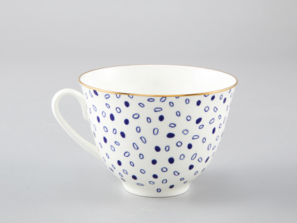 Чашка с блюдцем чайная форма Весенняя рисунок Glare арт. 81.28730.00.1, 