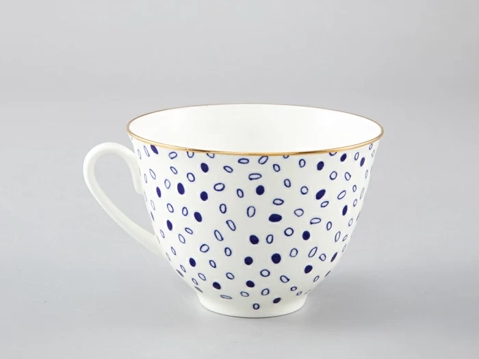 Чашка с блюдцем чайная форма Весенняя рисунок Glare арт. 81.28730.00.1, 