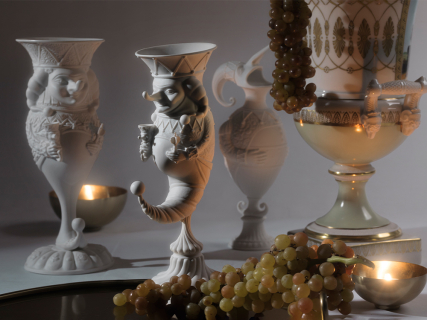 Скульптура Дионис в подарочной упаковке, рисунок Белый, арт. 81.33652.00.1, 