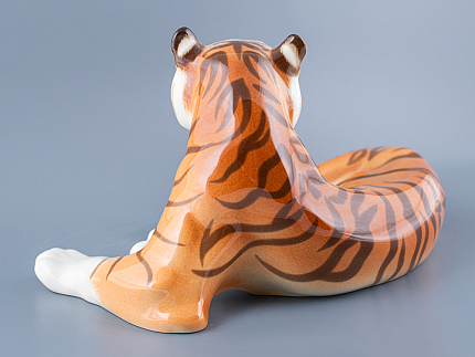 Скульптура Тигр большой размер, рисунок Цезарь арт. 82.38721.00.1