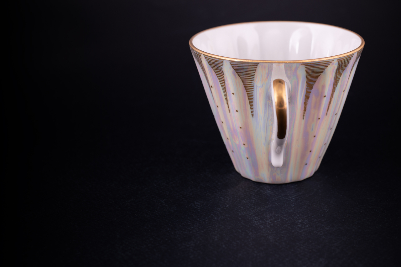 Чашка с блюдцем Дюймовочка, форма Лучистая, арт 70.02735.00.1, 