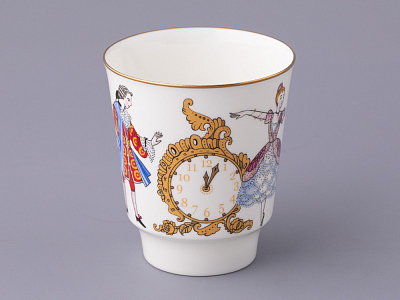 Трехпредметный комплект форма Майская рисунок Золушка арт. 81.25406.00.1