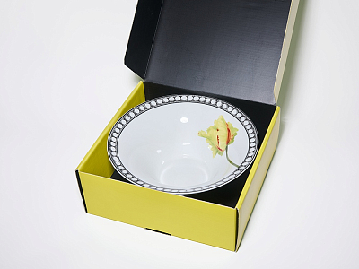 Салатник 230 мм, в подарочной упаковке, форма Юлиана, рисунок Волшебный сад XV, арт. 81.34199.00.1