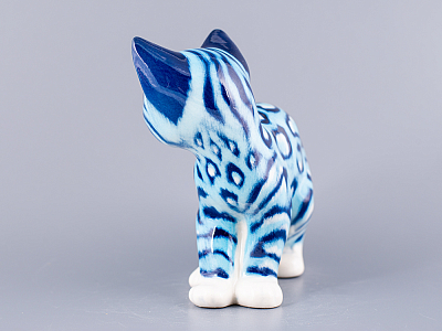 Скульптура форма кошка рисунок Марсело арт. 82.98208.00.1