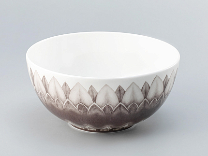 Салатник 195х90 мм форма Восточная рисунок Aloha Bungalow, арт. 80.40062.00.1