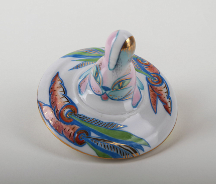 Сувенир новогодний Волчок №1 Заяц арт. 60.03928.00.1