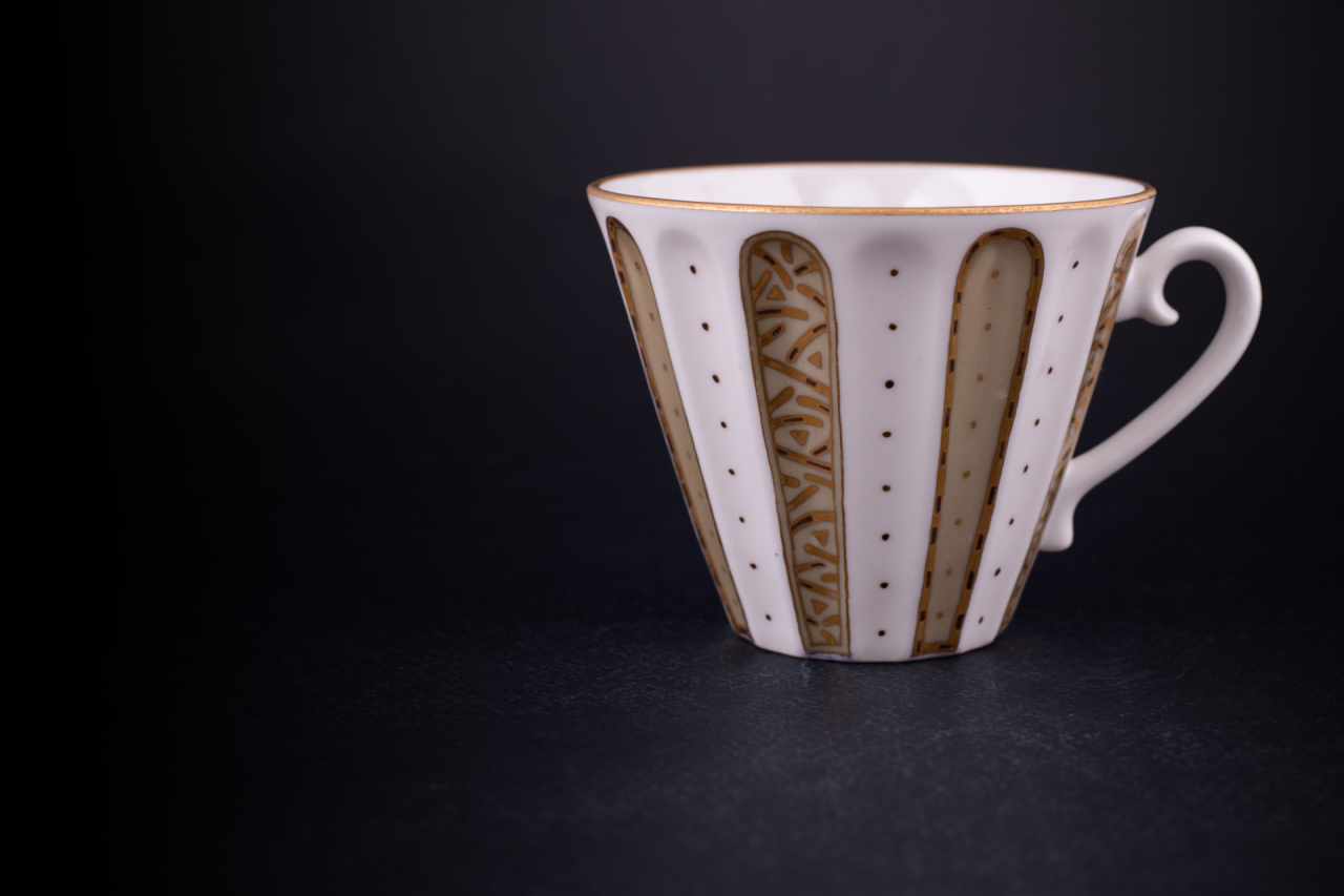 Чашка с блюдцем Дюймовочка, форма Лучистая, арт 70.02740.00.1, 