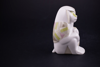 Скульптура Павиан с детенышем, Папа павиан, арт 62.09308.00.1