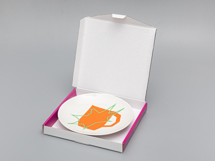 Декоративная тарелка в подарочной упаковке 195 мм, форма Эллипс рисунок Crab mag 3, арт. 81.29505.00.1, 