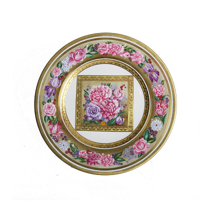 Блюдо круглое 320 мм форма Mazarin рисунок Воспоминание  арт. 80.58169.00.1