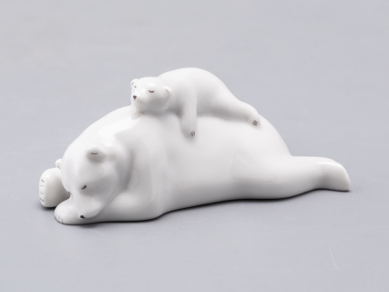 Скульптура Медведица с медвежонком малый размер арт. 82.75065.00.1, 