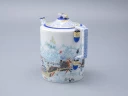 Чайник заварочный, форма Гербовая, рисунок Зимние забавы арт. 80.07795.00.1, 