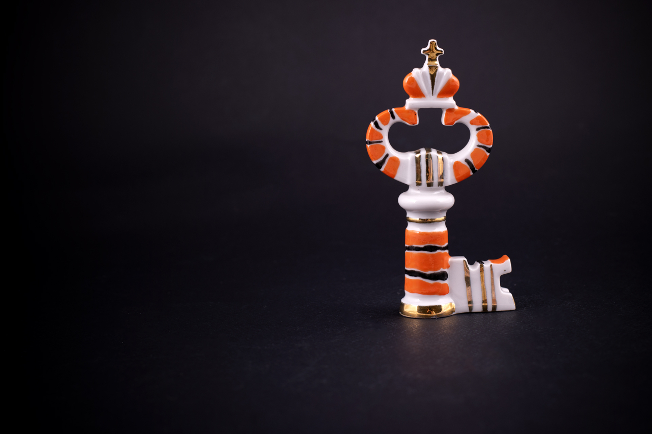 Скульптура Ключ №4, Тигровый арт 62.02423.00.1, 