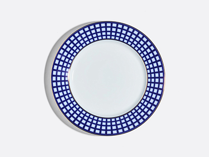 Сервиз столовый на 6 персон 21 предмет, форма Европейская, рисунок Кобальтовая клетка, арт. 81.11329.00.1