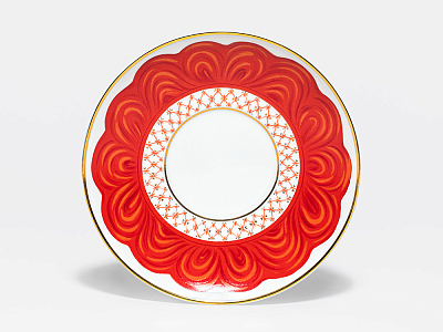 Чашка с блюдцем 165 мл, в подарочной упаковке, форма Майская, рисунок Обнаженные сердца, арт 81.10461.00.1