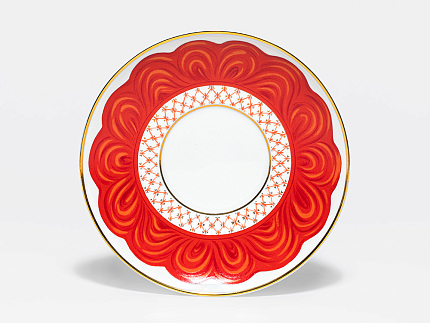 Чашка с блюдцем 165 мл, в подарочной упаковке, форма Майская, рисунок Обнаженные сердца, арт 81.10461.00.1