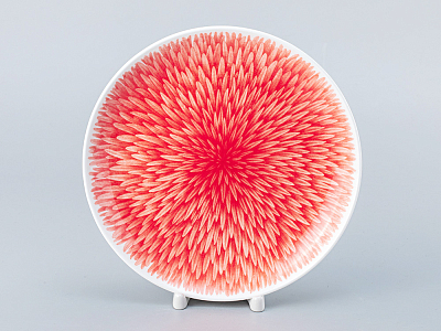 Тарелка 200 мм форма Восточная рисунок Aloha Volcano, арт. 80.40064.00.1