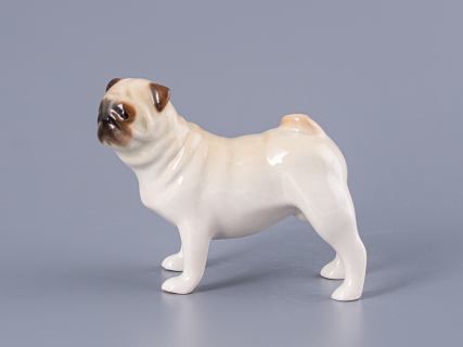 Скульптура Мопс стоящий Арчи арт. 82.80300.00.1, 