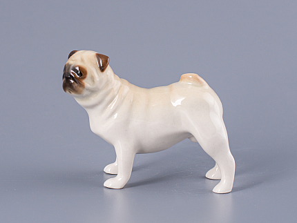 Скульптура Мопс стоящий Арчи арт. 82.80300.00.1