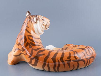 Скульптура Тигр большой размер, рисунок Цезарь арт. 82.38721.00.1