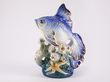 Скульптура Рыба Золотая, большой размер, арт 82.96179.00.1, 