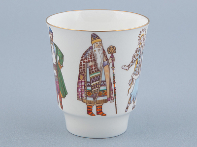 Трехпредметный комплект 165 мл форма Майская рисунок Опера Снегурочка, арт. 81.32231.00.1