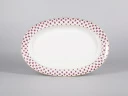 Блюдо овальное Молодежная Сетка-Блюз 2 арт. 80.91551.00.1, 