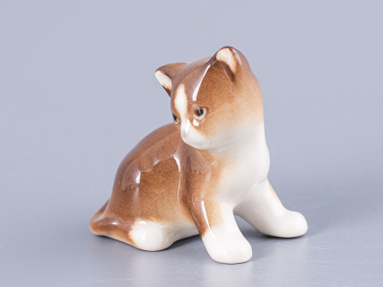 Скульптура Котенок Парамоша коричневый арт. 82.50637.00.1, 