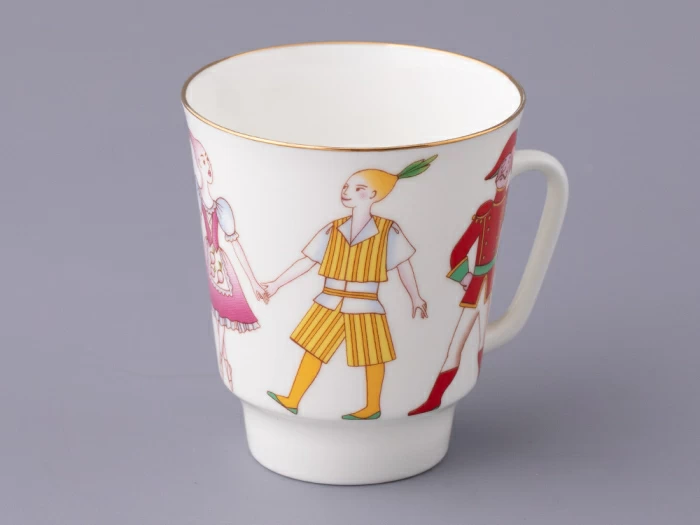 Трехпредметный комплект 165 мл форма Майская рисунок Балет Чиполлино, арт. 81.28737.00.1, 