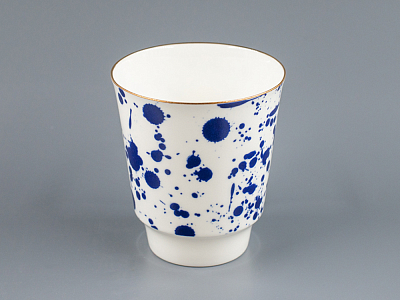 Чашка с блюдцем кофейная 165 мл.,  форма Майская, рисунок Splash арт. 81.27795.00.1