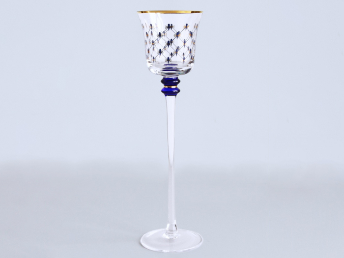 Подсвечник 270 мм Кобальтовая сетка арт. 14.00065.07, 