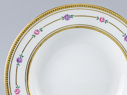 Тарелка глубокая 225 мм форма Европейская рисунок Воспоминание арт. 80.58173.00.1