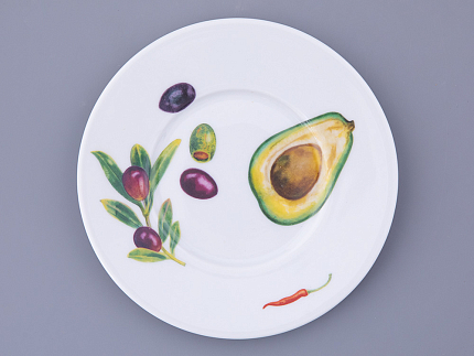 Чашка с блюдцем форма Соло рисунок Мамина Дача, арт. 81.32794.00.1