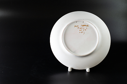 Декоративная тарелка Модель 2, на форме Эллипс, арт 60.10526.00.1