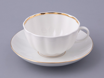 Чашка с блюдцем чайная 250 мл форма Тюльпан рисунок Белоснежка арт. 81.13902.00.1