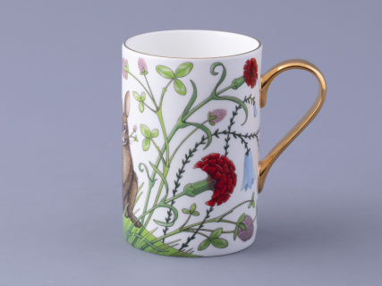 Бокал 400 мл форма Идиллия рисунок Сад Алисы, арт. 80.47611.00.1, 