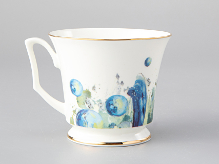 Чашка с блюдцем чайная форма Юлия рисунок Весна/Spring, арт. 81.29412.00.1, 