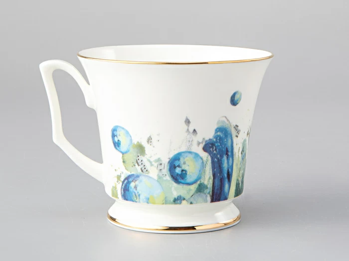 Чашка с блюдцем чайная форма Юлия рисунок Весна/Spring, арт. 81.29412.00.1, 