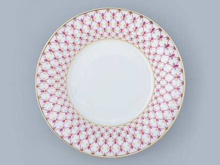 Сервиз столовый на 6 персон 24 предмета форма Юлиана рисунок Сетка-блюз 2, арт. 81.32450.00.1