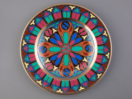 Тарелка декоративная 270 мм Европейская, в подарочной упаковке, рисунок Готическая 12 арт. 81.25632.00.1, 