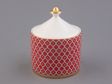 Сервиз чайный форма Идиллия рисунок Скарлетт, 4 персоны 10 предметов, арт. 81.27756.00.1, 