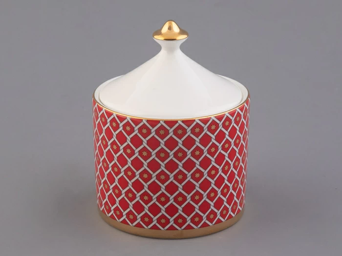 Сервиз чайный форма Идиллия рисунок Скарлетт, 4 персоны 10 предметов, арт. 81.27756.00.1, 