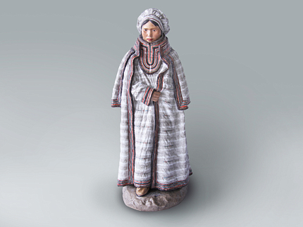 Скульптура Народности России Алеутка арт. 82.75207.00.1