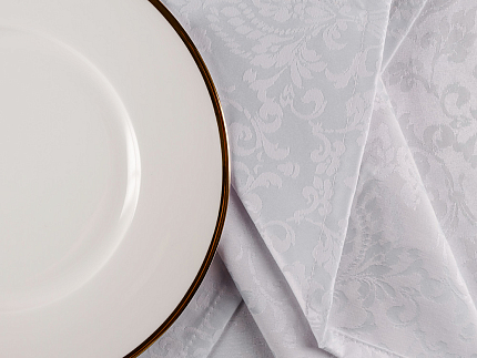 Подарочный набор 6 салфеток 45х45 Византия Белый арт. 14.01183.02